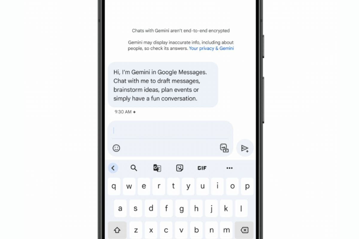 Google Reportedly Begins Rolling Out Gemini AI Integration in Google Messages Beta on Some Devices
